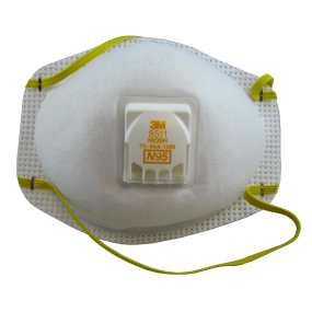 8511 Comfort Particulate Dust Mask - with N95 Protection + Exhalation Valve